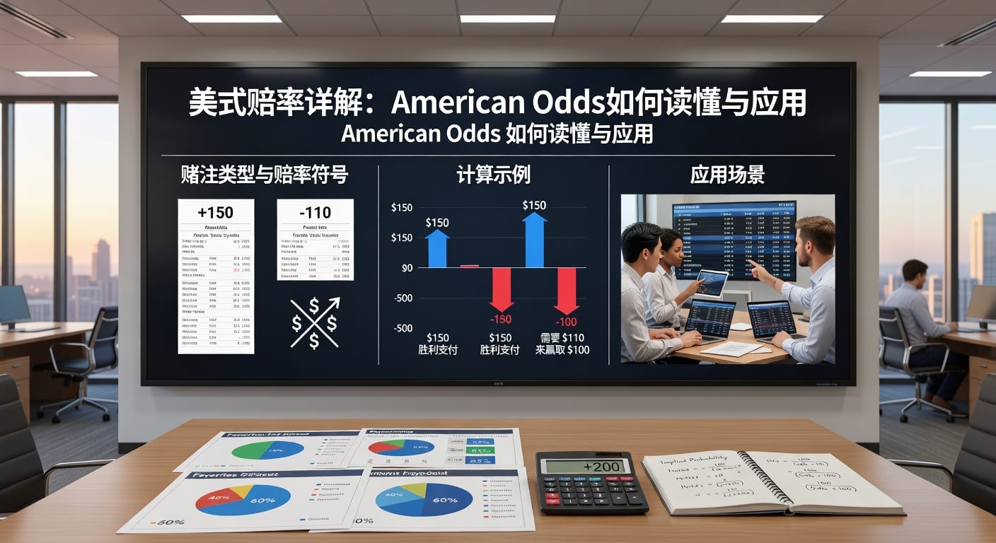 美式赔率 (American Odds) 详解：2026年世界杯投注技巧