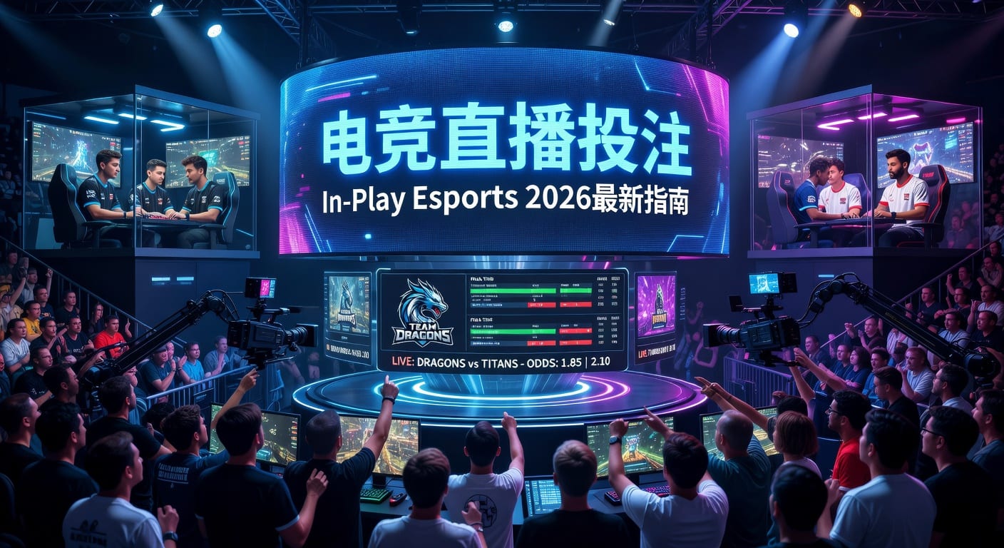 电竞直播投注 In-Play Esports：实时分析与投注策略指南 (2026)
