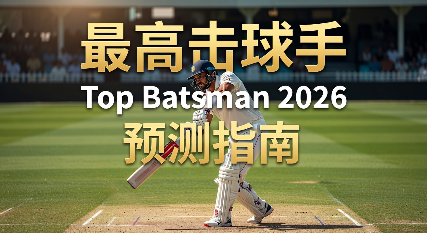 2026年世界杯投注：最高击球手 Top Batsman 数据与预测