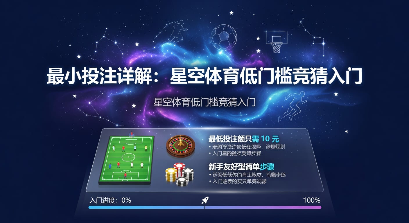 最小投注：体育博彩策略与技巧解析 (2026年)