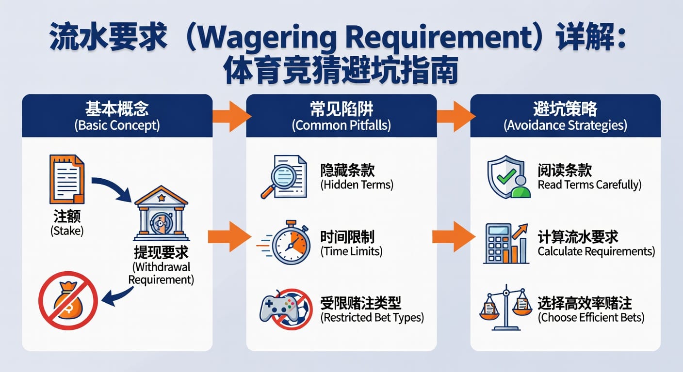 体育博彩流水要求 sports wagering requirement：资深玩家解析与策略