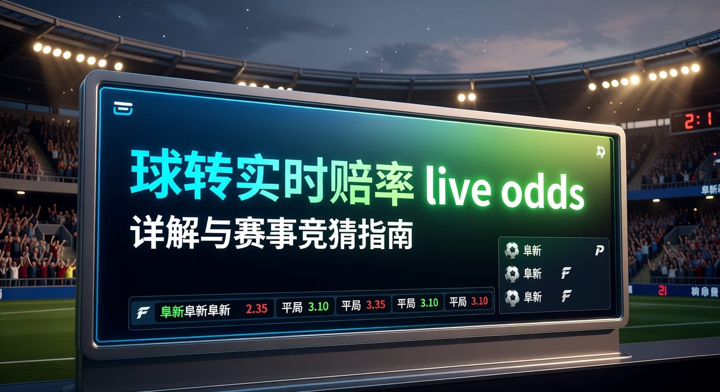 滚球即时赔率 live odds：2026年实时观察与判断方法