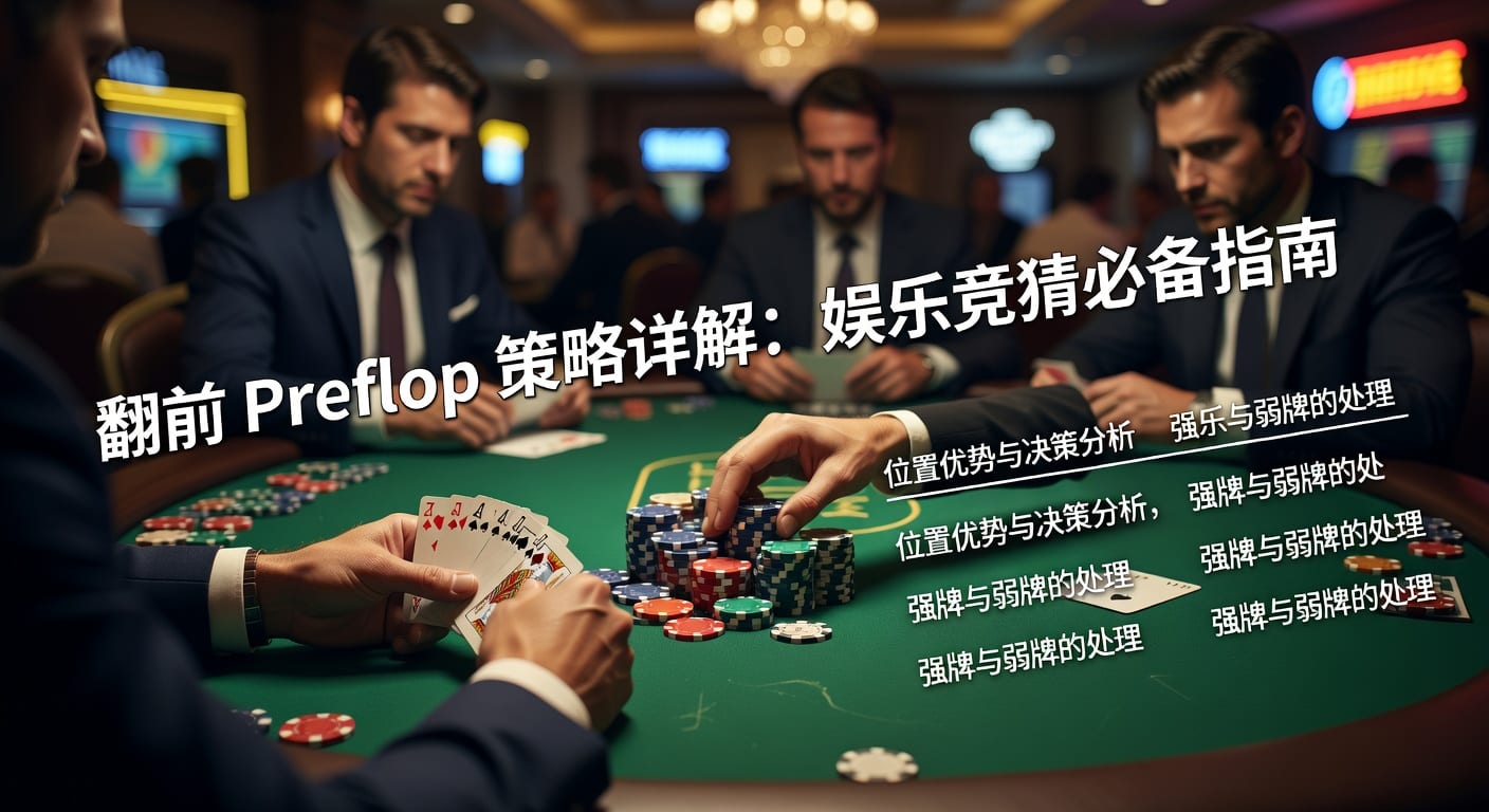 翻前 preflop：赛前判断与实战思路