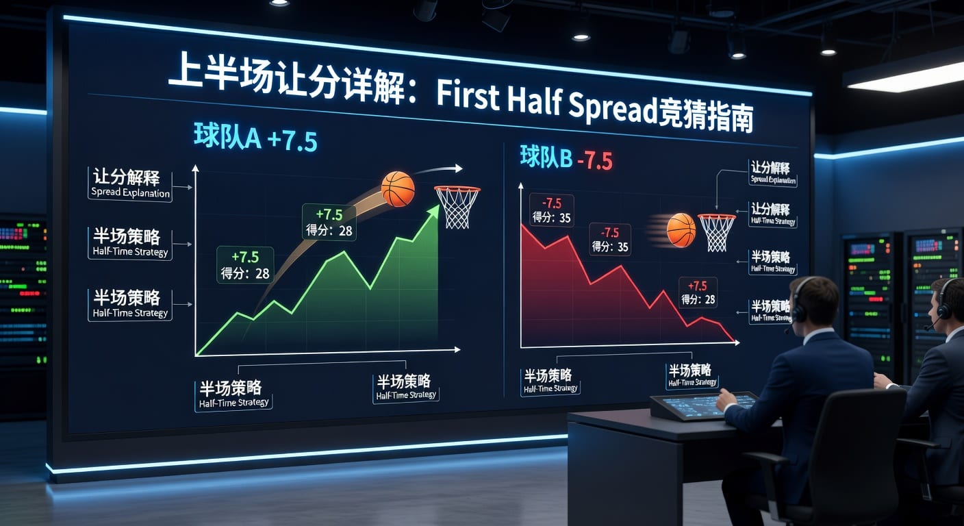 上半场让分 first half spread：实战读法与判断框架