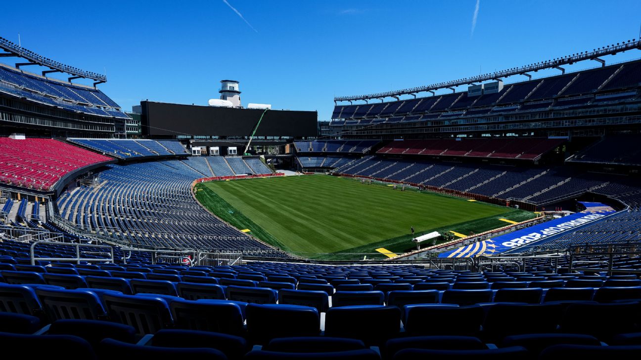 NFL球场变身世界杯草皮：11座美国球场全面改造